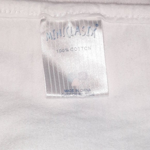 2004 Miniclasix Swaddle Receiving Embroidered Cloud & Stars Blanket 26" X 26" - Picture 4 of 5